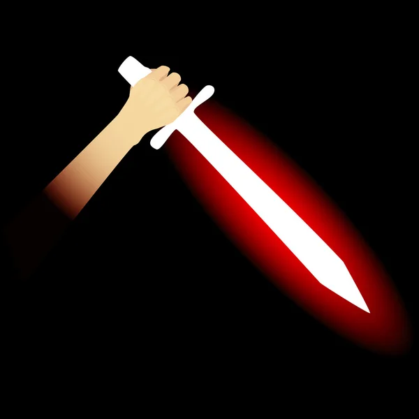 Sihirli kılıç — Stok Vektör