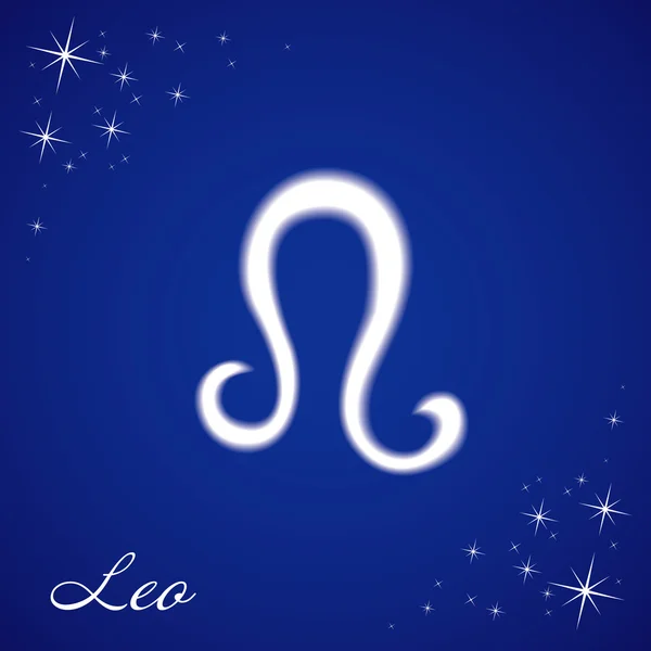 Leo sign of the zodiac — Stock Vector