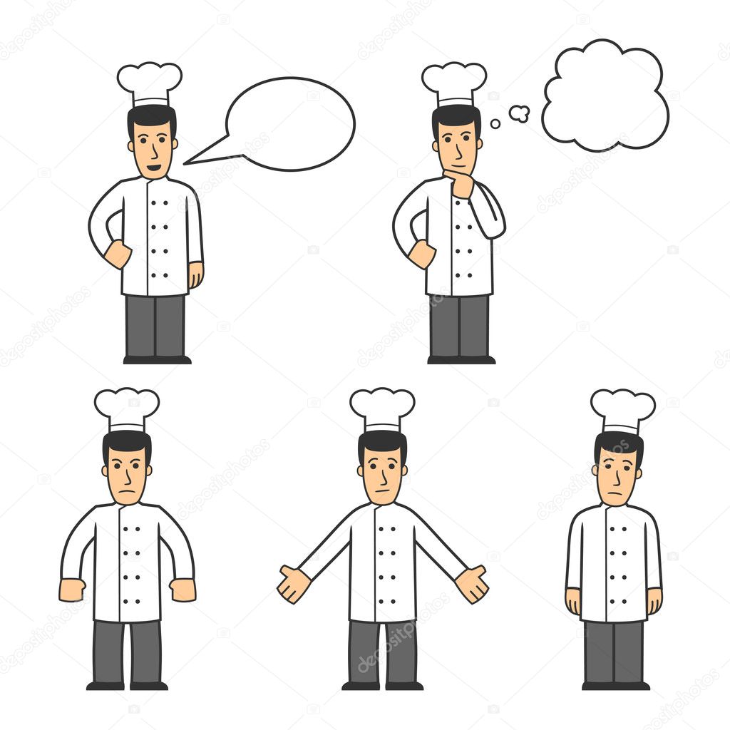 Chef character set 04