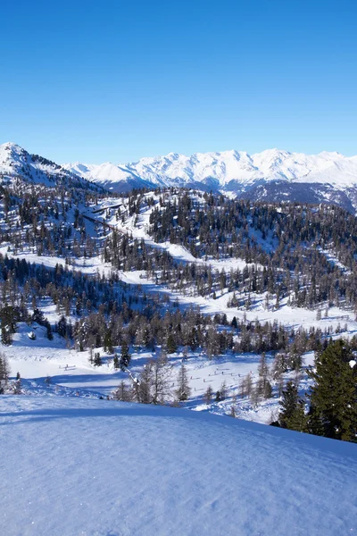 Панорама італійських Доломітових Альп — стокове фото