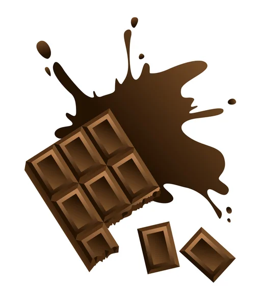 Schokoladenriegel — Stockvektor