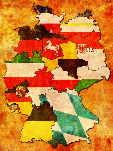 German provinces — Stock Photo, Image
