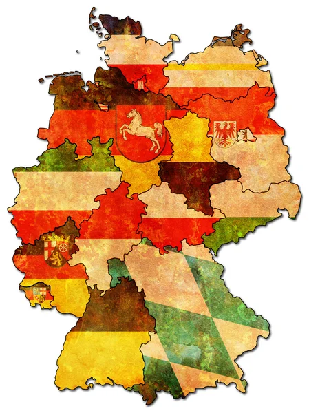 Provincias alemanas — Foto de Stock
