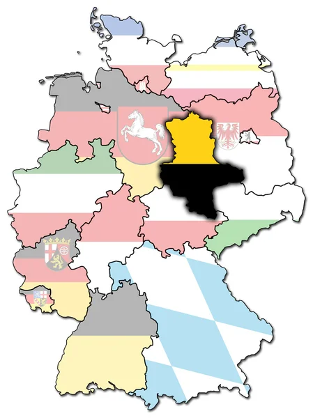 Saxony anhalt — Zdjęcie stockowe