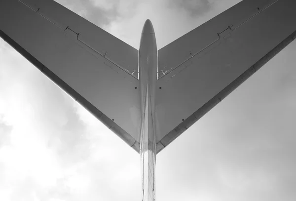Хвост самолета — стоковое фото