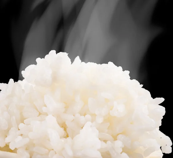 Hot cooked rice — Stock Photo, Image