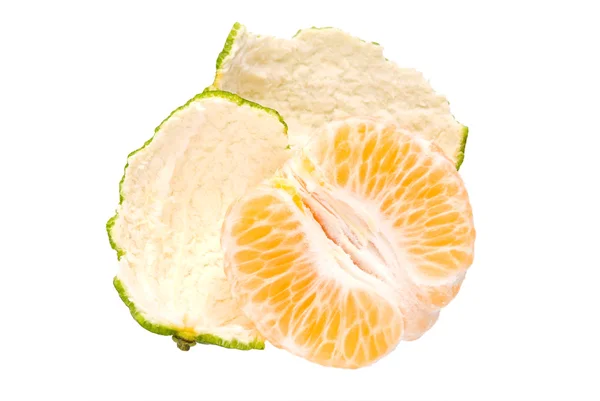 Tranche de mandarine fraîche — Photo