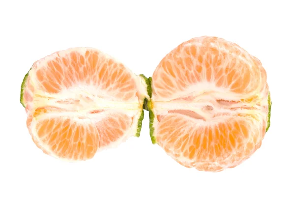 Tranche de mandarine fraîche — Photo