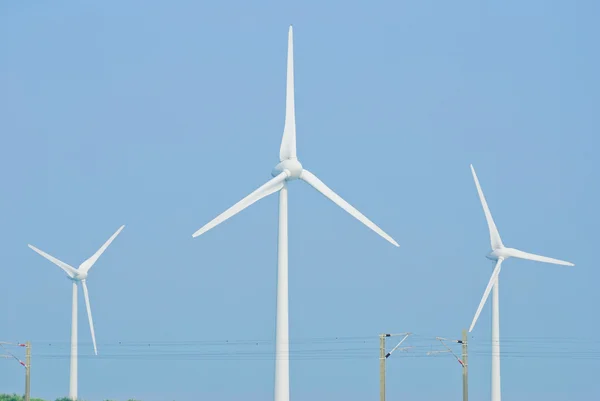 Wind power generatie machine — Stockfoto