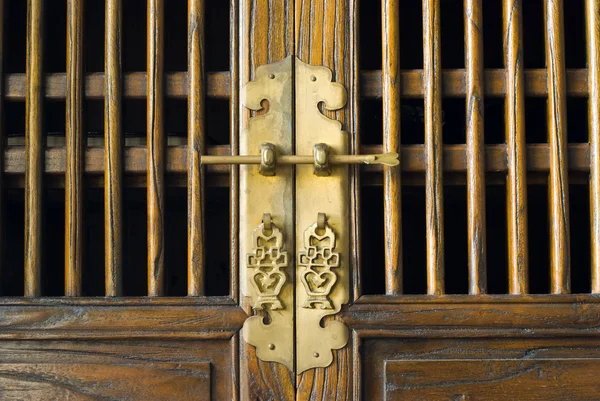 Porta chinesa tradicional velha — Fotografia de Stock