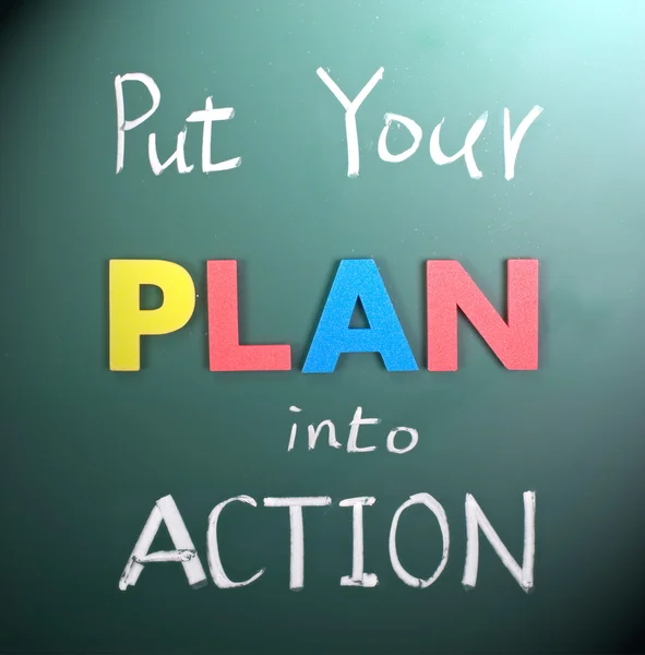Mettre votre plan en action — Photo