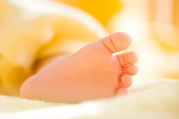 Lovely infant foot. — Stock Photo, Image