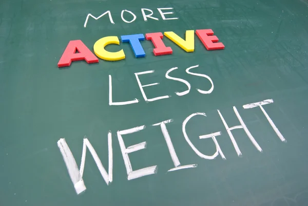 Más activo menos peso —  Fotos de Stock