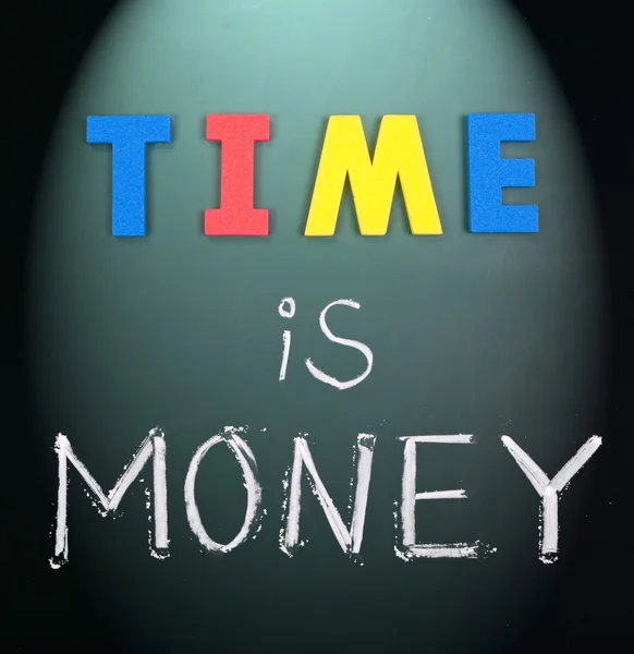 Čas jsou peníze. — Stock fotografie