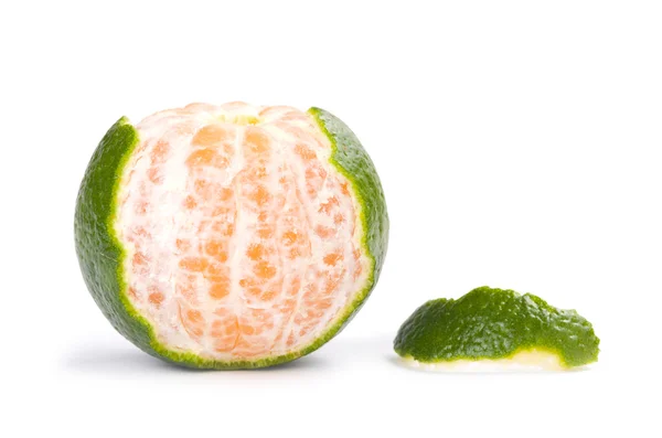 Slice of fresh tangerine — Stock Photo, Image