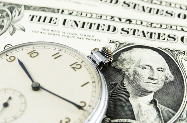 O tempo é dinheiro. — Fotografia de Stock