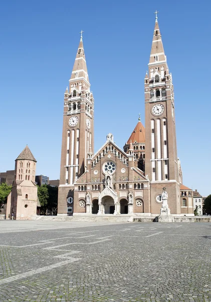 Macaristan 'ın Szeged Katedrali — Stok fotoğraf