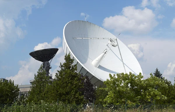 Космічна станція телекомунікаційні Ліцензійні Стокові Зображення