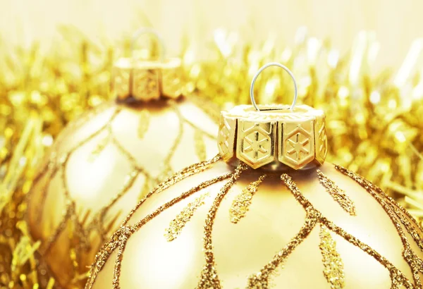 Decoración de Navidad de oro —  Fotos de Stock