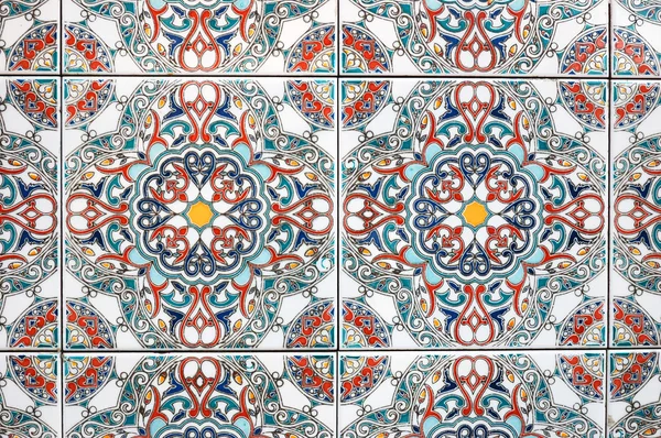 Close up de azulejos de cerâmica — Fotografia de Stock