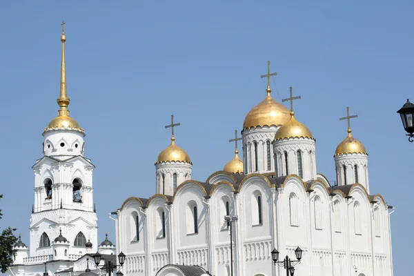 Ουσπένσκι καθεδρικός ναός στη Ρωσία του Βλαντιμίρ — Φωτογραφία Αρχείου