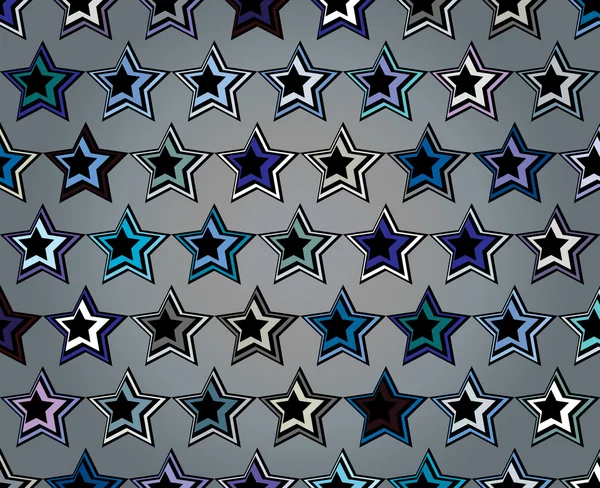 Retro star seamless background — Stock Vector