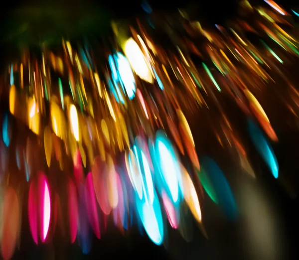 Hintergrund der defokussierten farbigen Lichter — Stockfoto