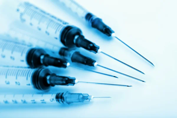 Closeup of syringes — Stock Photo, Image