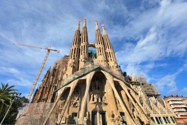 Sagrada familia - Barcelona Katolik Bazilikası.