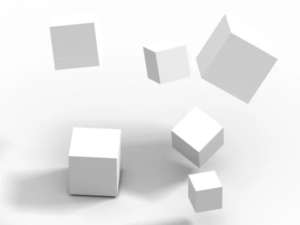 3D-kubus — Stockfoto