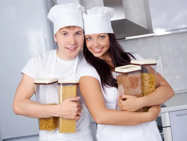 Dos cocineros —  Fotos de Stock
