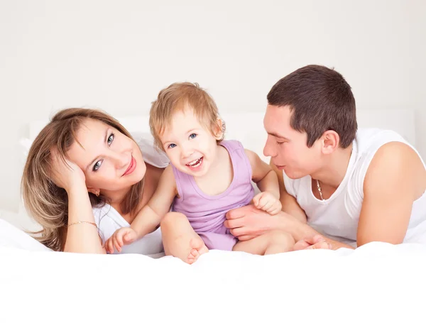 Familia feliz — Foto de Stock