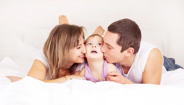 Šťastná rodina — Stock fotografie