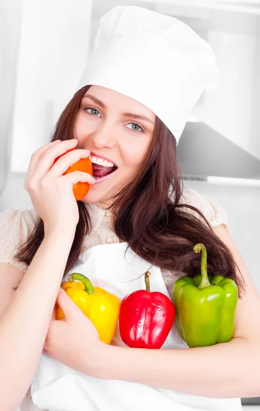Laga mat med paprika — Stockfoto