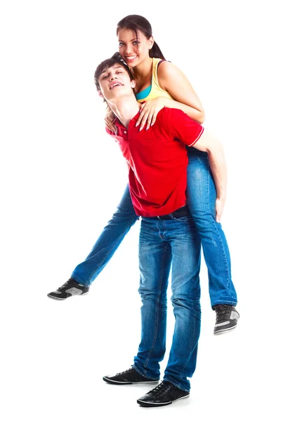 Teenage couple — Stock Photo, Image