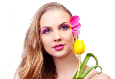 Beautiful woman clipart