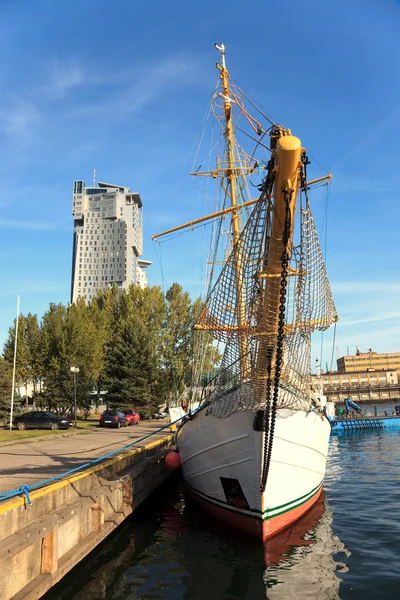 Cidade portuária de Gdynia — Fotografia de Stock