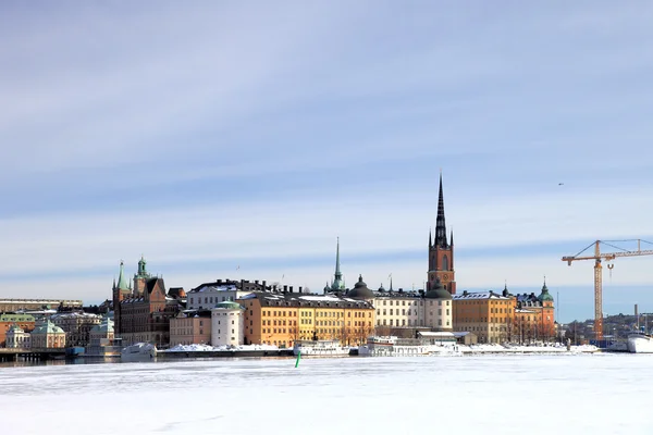 Invierno en Estocolmo — Foto de Stock