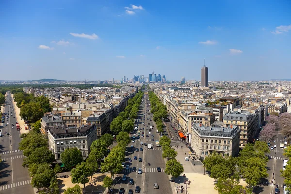 The Avenue Charles de Gaulle — Stock Photo, Image