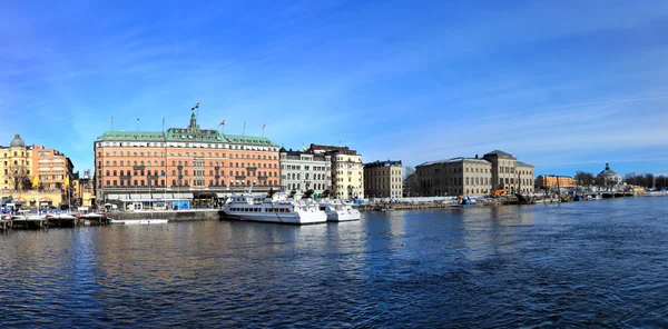Stockholm panoramik, İsveç — Stok fotoğraf