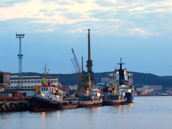 Porto de Gdynia — Fotografia de Stock