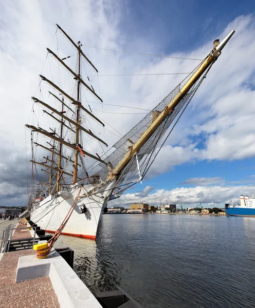 Ciudad portuaria de Gdynia — Foto de Stock