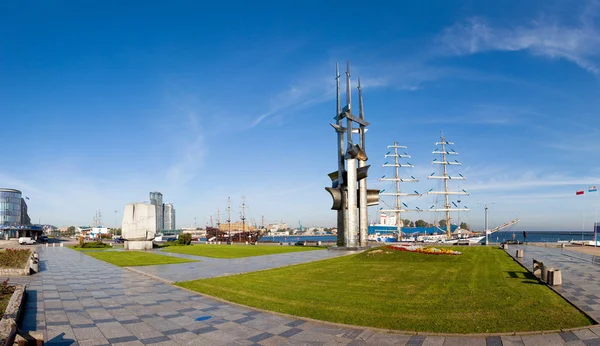 Panoramic view of Gdynia — Stock Photo, Image