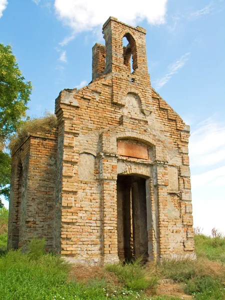 Kerk ruïnes — Stockfoto