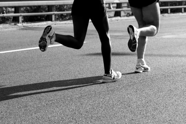 Maratona Corredores — Fotografia de Stock