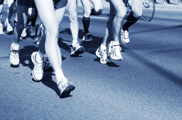 Marathon runners — Stock Photo, Image