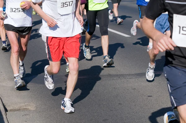 Maraton futók — Stock Fotó