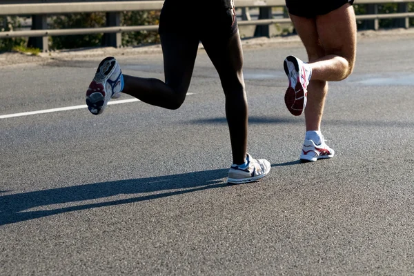Maraton Koşucuları — Stok fotoğraf