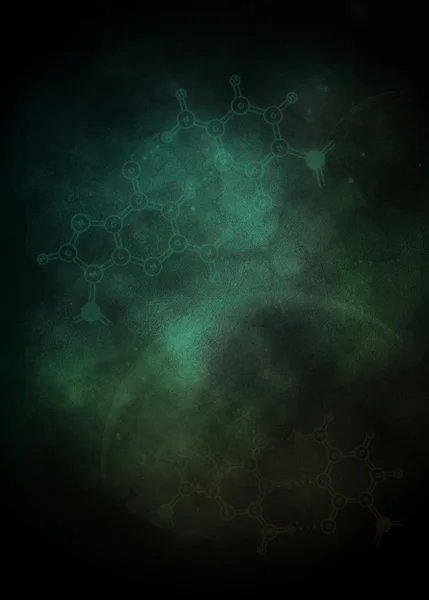 stock image Digital illustration chemical elements in abstract background