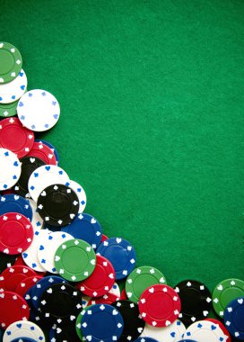 Gambling chips clipart